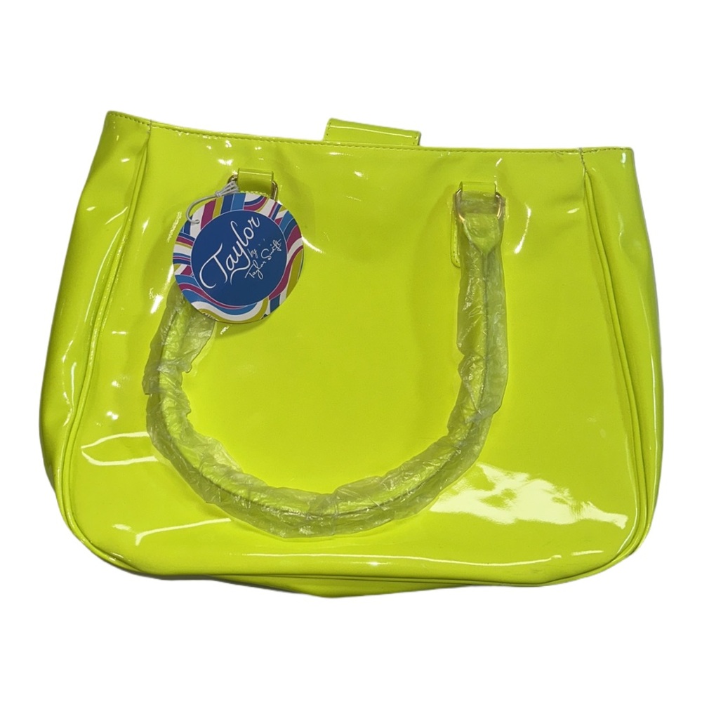 Y2K TAYLOR SWIFT neon yellow taylor by taylor swift perfume purse, BNWT.